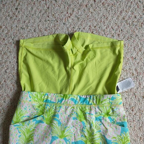 Ralph Lauren RLX Skort Skirt Girl Teen L 12-14 Multicolor Floral Golf Tennis - Picture 5 of 8